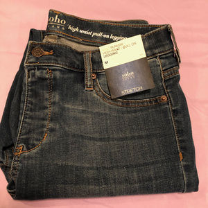 Soho Jeans High Waist Pull-On Leggings